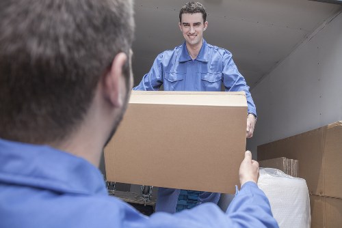 Pimlico Man And Van moving service in a busy London street