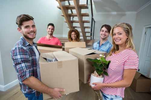 Furniture pick-up service handling a sofa removal in Pimlico