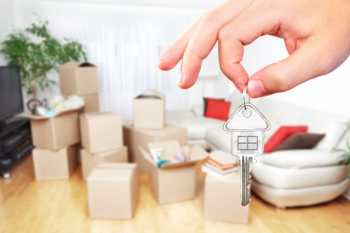 Man and van service handling a move in Pimlico