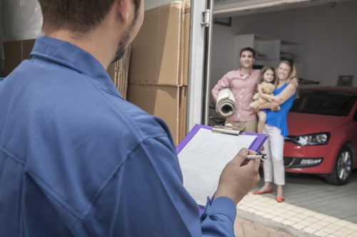 Customer service team reviewing a moving service complaint
