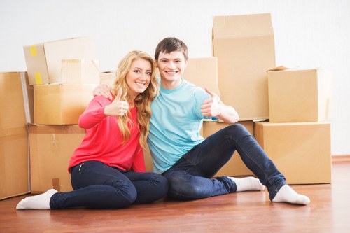 Pimlico apartment moving team navigating narrow access and central London streets